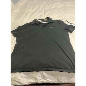 Calvin Klein Jeans Men's Polo / Golf Shirt, Regular Fit Sz XL In Black